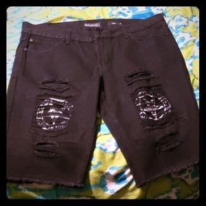 Blackcraft cult pentagram shorts